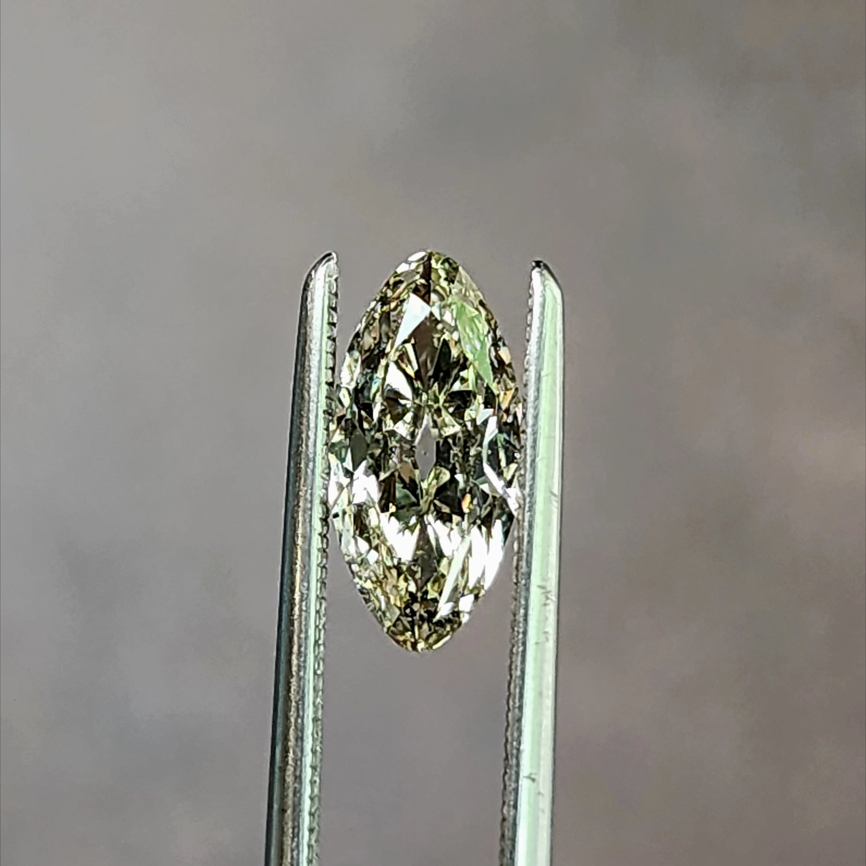 1.02ct Natural Diamond Elongated Oval Antique Cut - Image 2