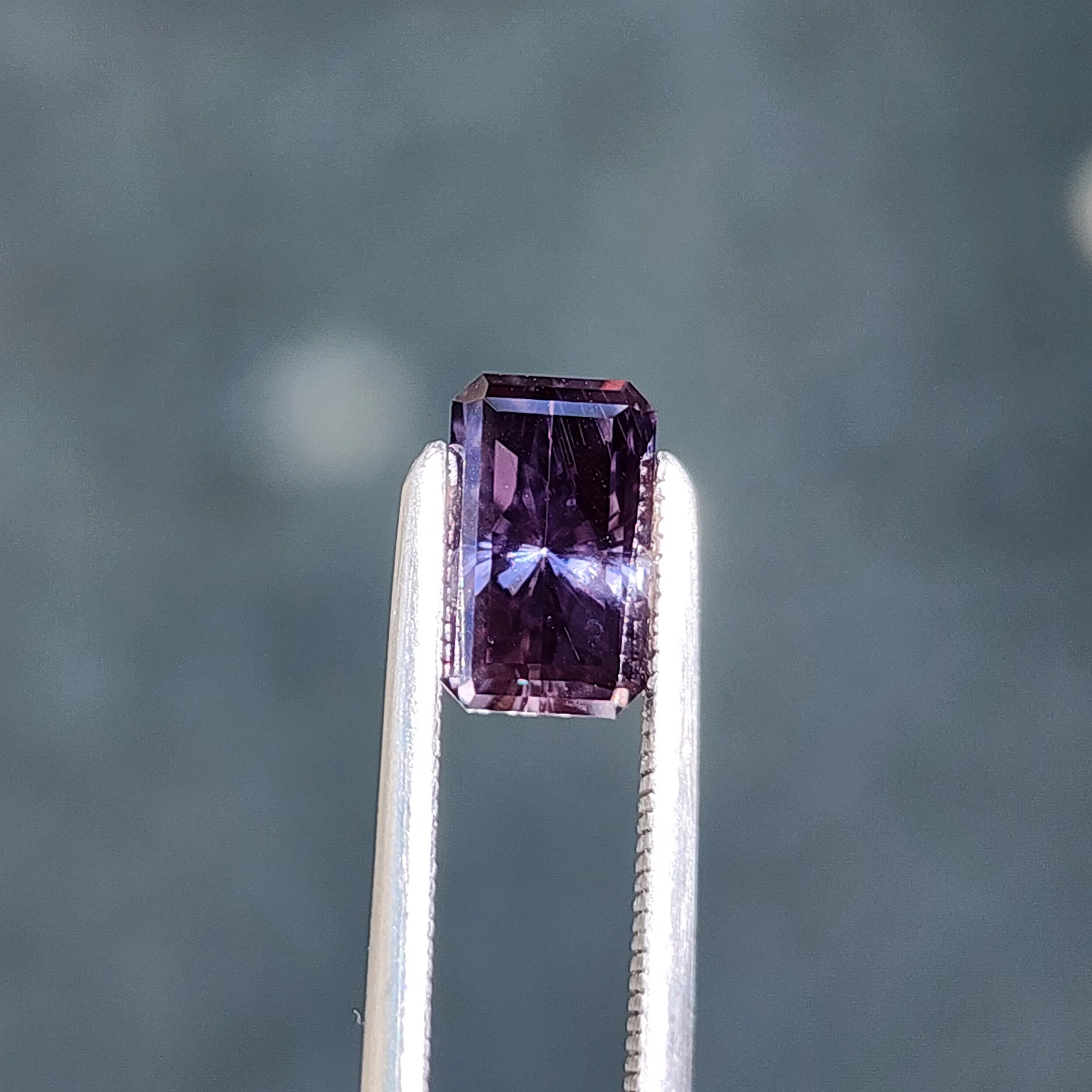 1.19ct Natural Fancy Sapphire - Radiant Rectangle Cut by John Dyer