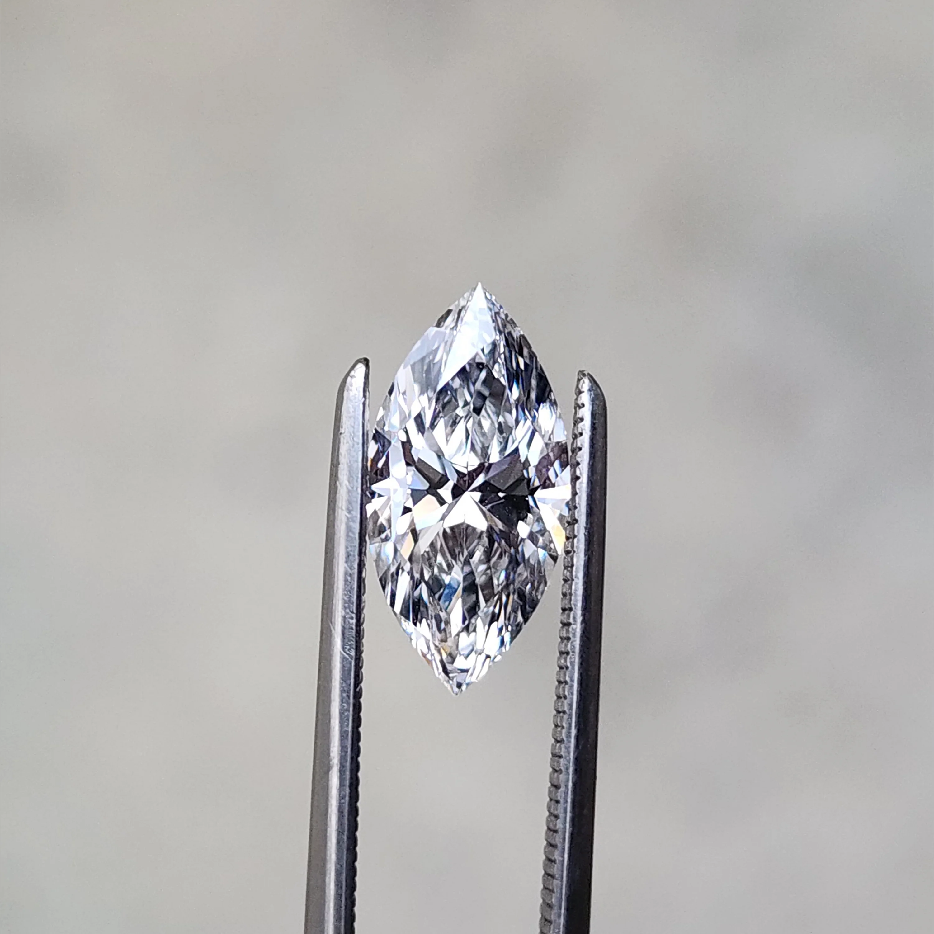 1.24ct Marquise Lab Diamond D/VVS2
