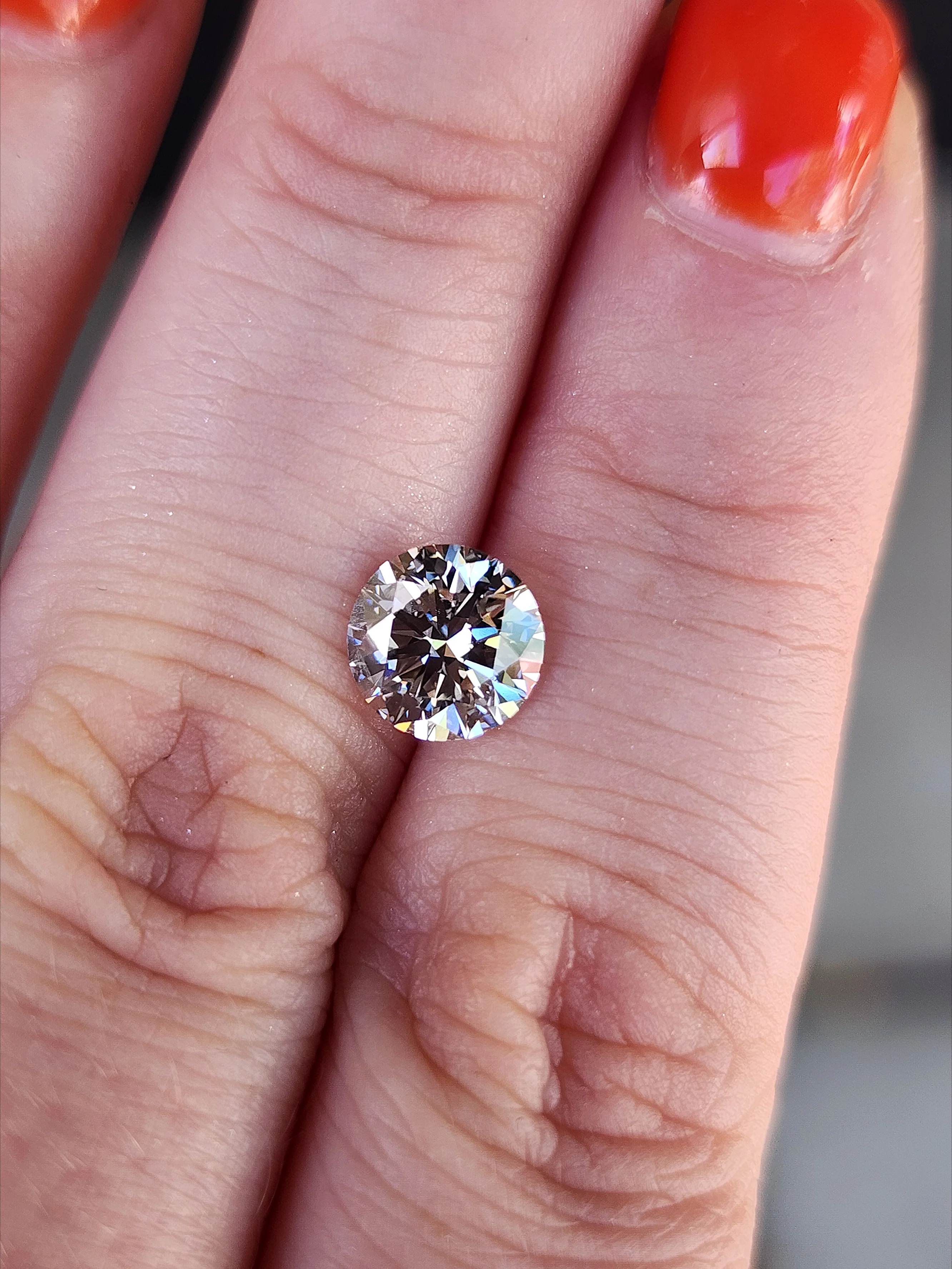 1.58ct Round Brilliant Cut Lab Diamond I/VS1 - Image 2