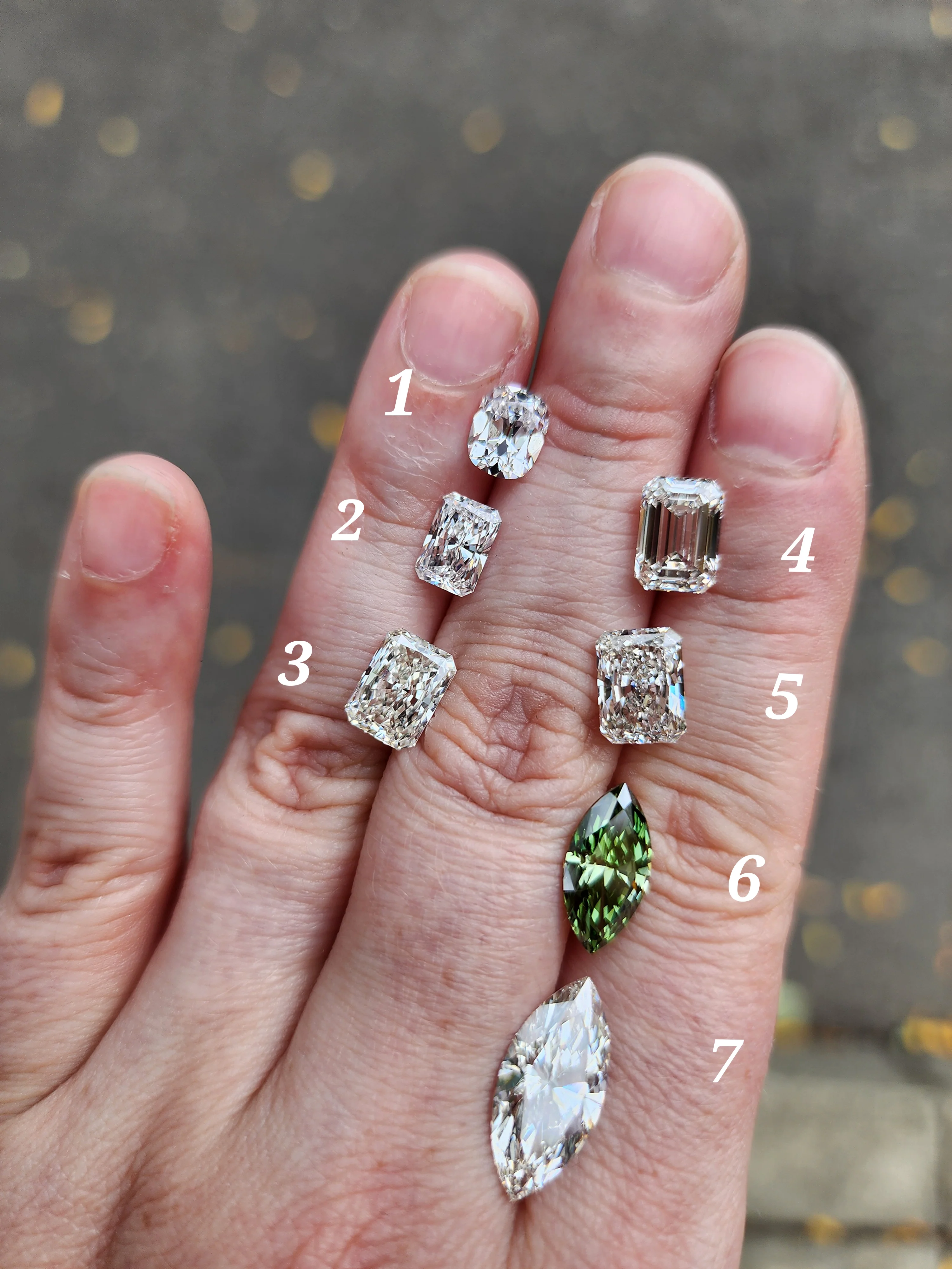 Forest Sprite - Nature Inspired Solitaire with Mountains, Trees and Sun - Fantasy Fine Jewelry 14k Gold - Image 17