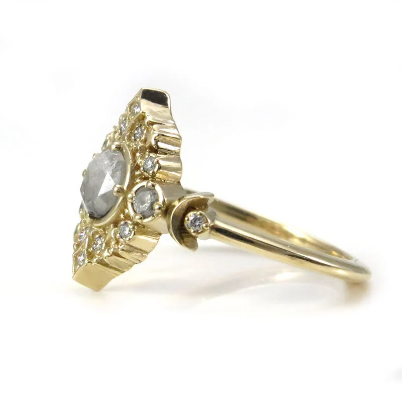 *Setting Only* Galaxie Engagement Ring for Build your own Ring - Image 5