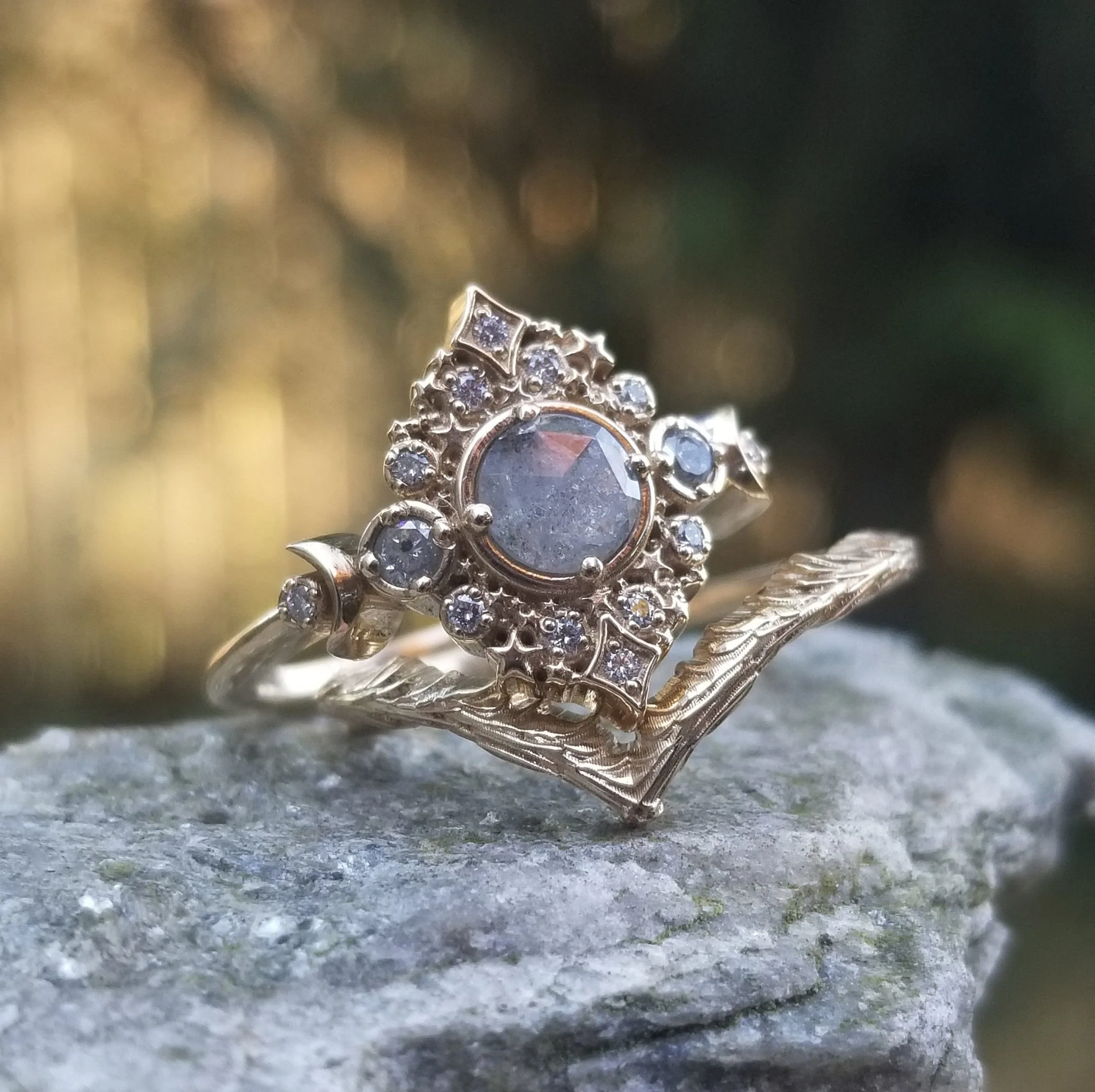 *Setting Only* Galaxie Engagement Ring for Build your own Ring - Image 7