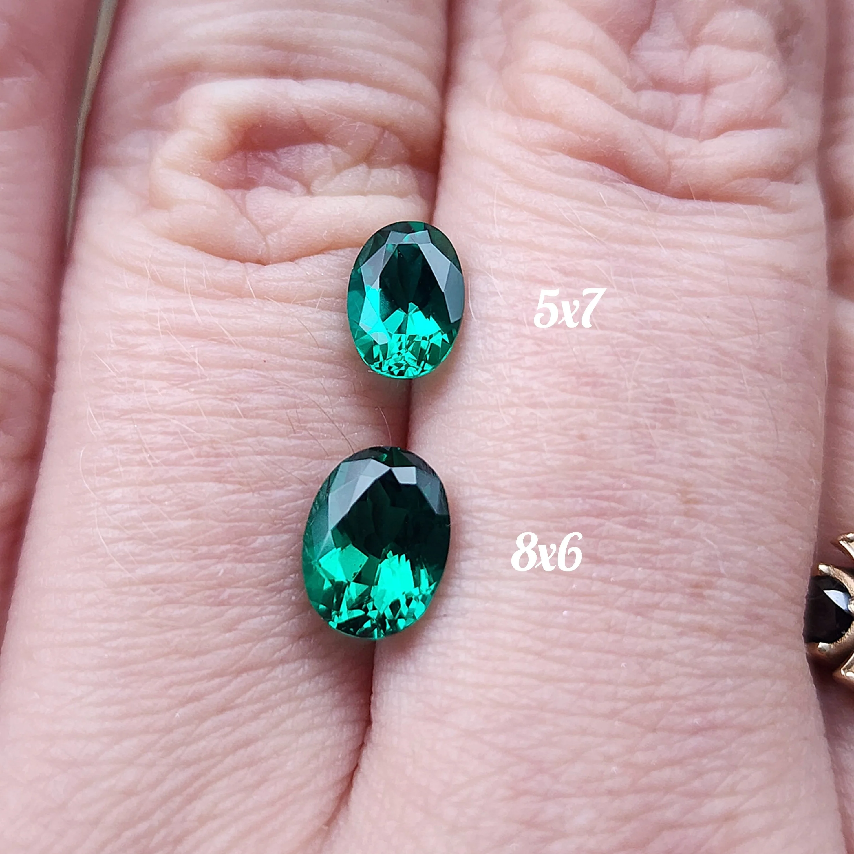 Oval Chatham Emerald - For Build Your Own Pieces - Image 4