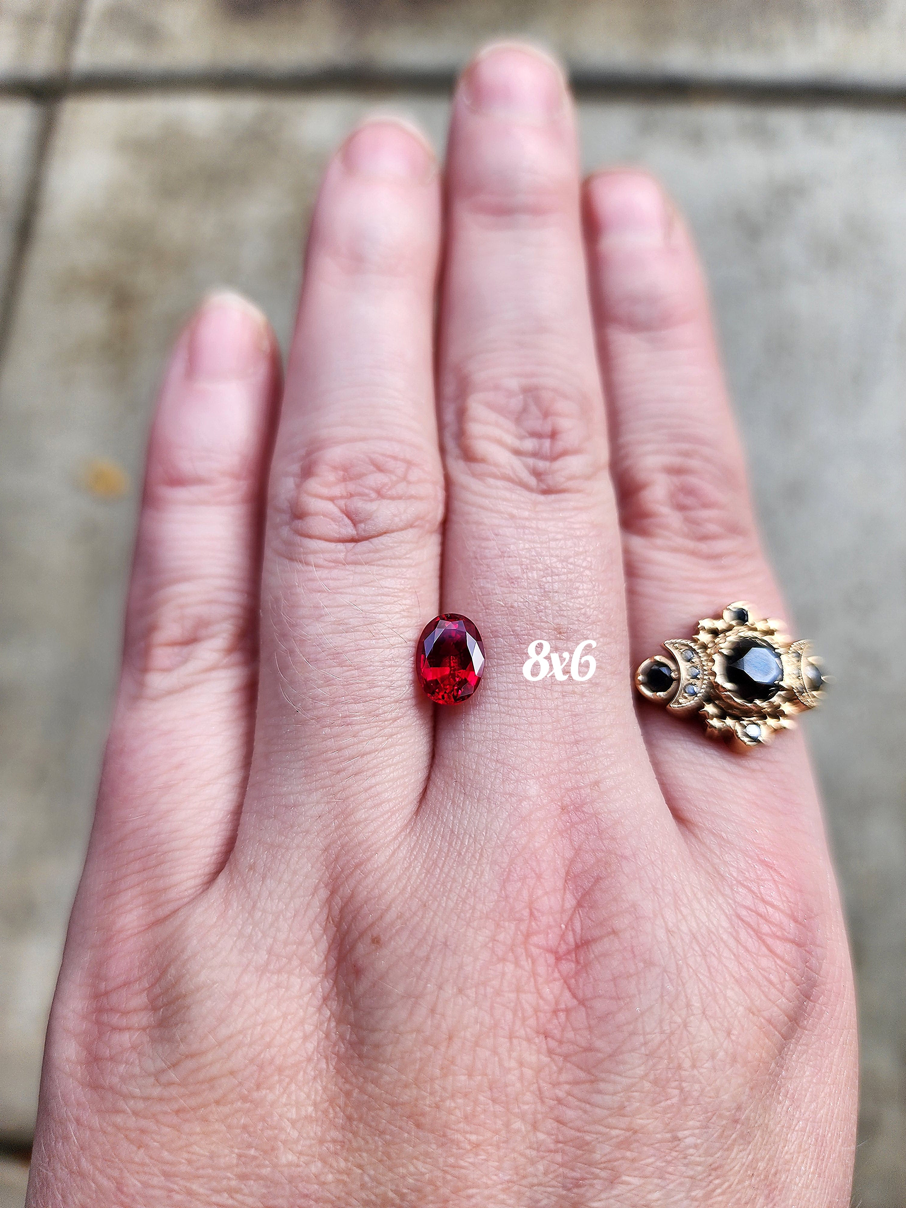 Oval Chatham Ruby - For Build Your Own Pieces - Image 3