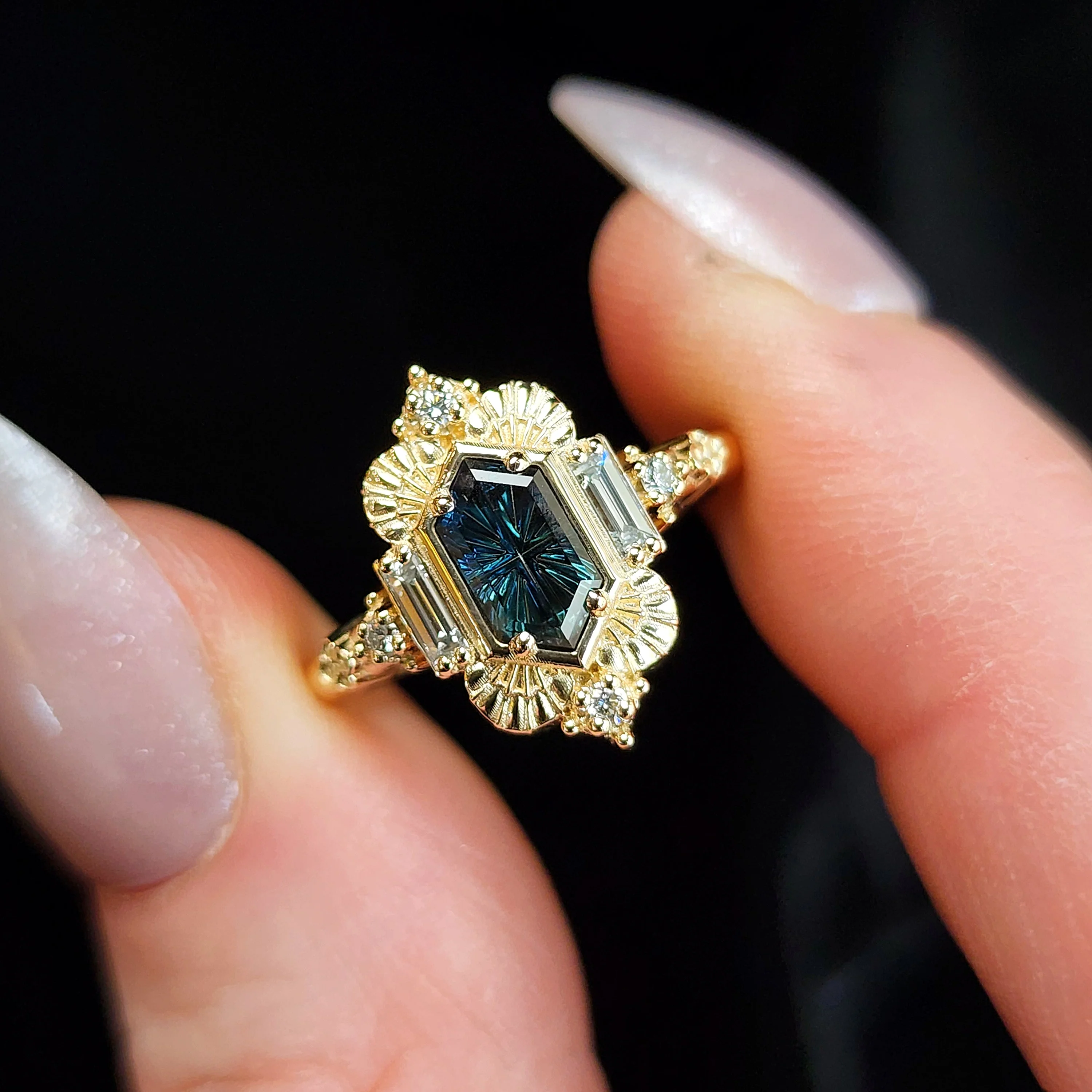 *Setting Only* Elizabeth Tudor Style Ring - Image 2
